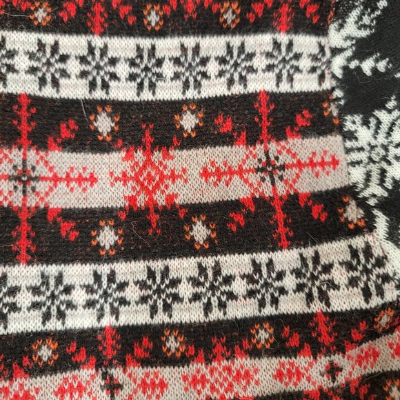 Neve JULIA 1/4 ZIP SWEATER - Fair Isle Merina Wool Blend- Size S - Ski Sweater - Picture 7 of 9